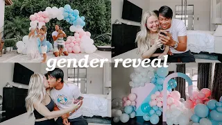 gender reveal for baby #4 + our reactions!! 💙💗