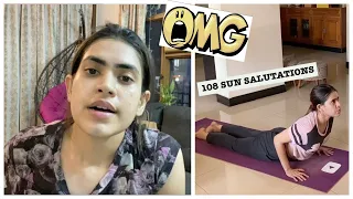 I did 108 surya namaskar & this happened | How to do surya namaskar for weight loss & its benefits