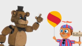 FNaF Security Breach Try Not To Laugh Challenge (SFM Animations)