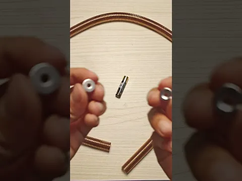 Make a mini version of a maglev train at home？