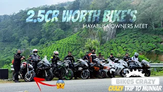 Busa Owners meetup at Munnar 🔥 | Ducati V4 with Busa? 😳