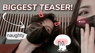 my husband is the BIGGEST teaser