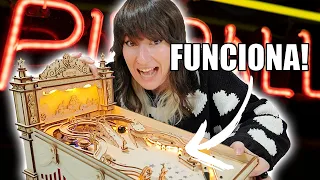 He construido mi propia PINBALL... y FUNCIONA!! 🤯👾
