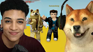 (O RETORNO) DogBerg & Humano Berg SE ENCONTRAM NO ROBLOX