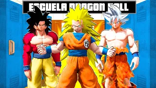 ENTRO EN LA ESCUELA DE TRANSFORMACIONES DE GOKU EN GTA 5 !! (Dragon Ball Z mod)