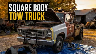 Full Build: Junkyard Square Body Tow Truck Is Restored And Modernized