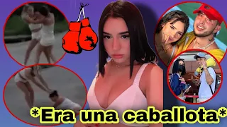 Domelipa le pega a una fan de Dekko🤜🏼💥 Por enseñar sus nalgas 😳