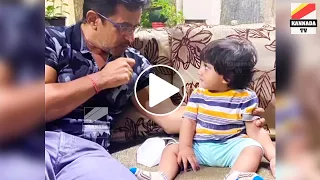 ಮೇಘನಾ ರಾಜ್ ಮಗ ಜೂನಿಯರ್ ಚಿರು | Meghana Raj Son | Meghana Raj baby with Arjun Sarja | KannadaTv 1