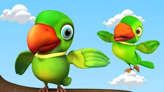 Main Tota, मैं तोता + More Rhymes in Hindi & Cartoon Videos for Kids