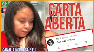 POR QUE A VIDA NA NORUEGA É TAO HORRÍVEL? UMA CARTA ABERTA PARA MIM DO FUTURO//VIDA REAL NO EXTERIOR