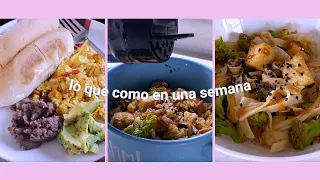 lo que comí en una semana de agosto aunque ya es casi diciembre ♡