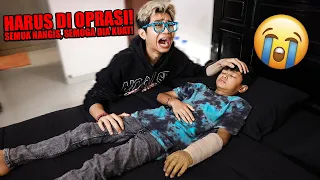 DIKIRA PRANK!!! TANGAN BOCIL BENERAN PATAH GABISA GERAK, HARUS DI OPERASI!!! SEMUA NANGIS!!!