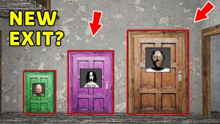 Playing as Granny and Slendrina vs 3 New Doors vs Secret Rooms - Gameplay Animation (p.21)