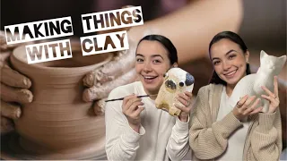 Making Art with Clay! + Just Chatting!