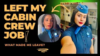 I left my Cabin Crew Job💔| All reasons explained | Think before joining | Srijita Baidya