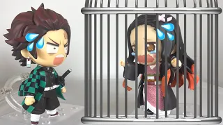 捕まった禰豆子？ねんどろいど 鬼滅の刃 禰豆子フィギュア【コマ撮り】【アニメーション】#286