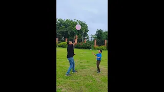 Baloon Fun chalange by Son & Dad