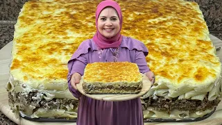 المكرونه البشاميل المتماسكه جدا 💪🏼