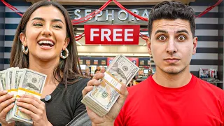 EVERYTHING IN SEPHORA IS FREE FOR THE NEXT 5 MINUTES!!!