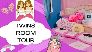 Twins Room Tour 🤓🤩👭 @zanyartandcraft  & @twintag-ayeshafiroz Ayesha Zainab Room Tour🤩😍💞