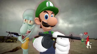 LUIGI SE UNE AL EJÉRCITO - Garry's Mod (Loquendo)