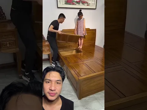 Sembunyi Di Tempat Tidur ‼️ #woodworking #funny