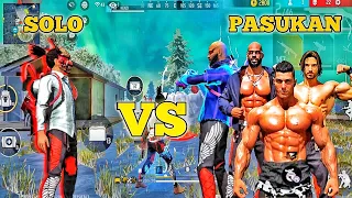 SOLO VS PASUKAN  - free fire battlegrounds #freefire #paykenzi