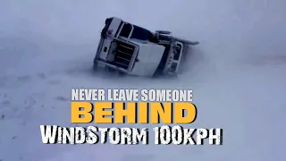 Never Leave Someone Behind, Windstorm 100kph| Pinoytrucker