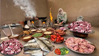 dewata vlog dewat menu dewat for 50 + person 👌village life