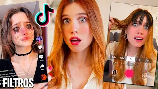 PROBANDO FILTROS VIRALES DE TIKTOK para ver si funcionan | Laia Oli