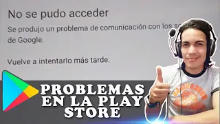 ✅ SOLUCIÓN No se pudo acceder. Se produjo un problema con los servidores de Google Play Store 📱 100%