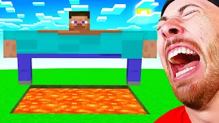YOU LAUGH = DELETE MINECRAFT Challenge! (Funny Animations Try not to laugh)