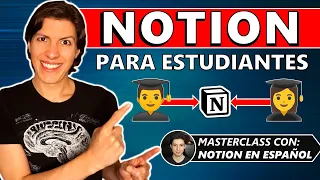 👩‍🎓 Cómo USAR NOTION para la UNIVERSIDAD | Masterclass con Notion en Español