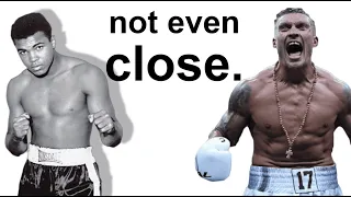 Why Ali vs Usyk Is Not Even Close
