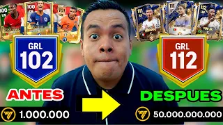 Mejoré al Máximo de GRL Cuenta de Suscriptor en FC Mobile