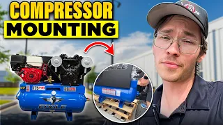 Tire Doctor’s Ultimate Tire Truck Build: Mounting The Compressor
