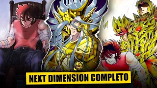 Saint Seiya Next Dimensión: La Historia Completa JAMÁS Contada