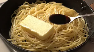 마늘버터 간장파스타