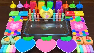 Mixing Makeup, Clay and More into STORE BOUGHT Slime!! Satisfying Slime Video Series #2