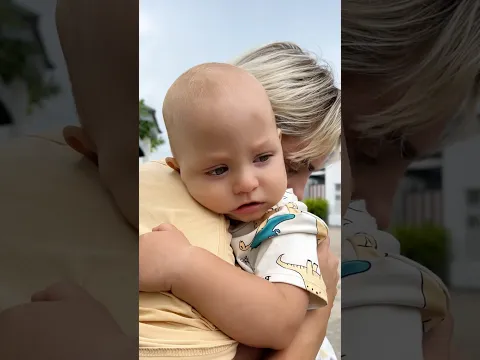 It’s hard to see mother leaving her baby 💔