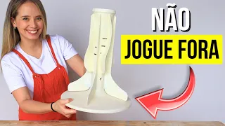 VEM VER O QUE FIZ com essa PEÇA DE MÁQUINA DE LAVAR! DIY IDEIAS do LIXO AO LUXO