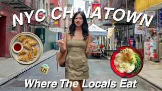 What the LOCALS Actually Eat in NYC’s Chinatown | Hidden Gems & Street Food