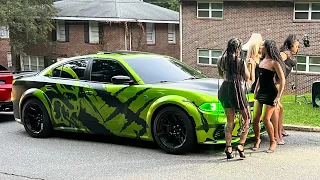 I TOOK THE 900HP HELLCAT TO LIL BABY VIDEO SHOOT 😳🥷