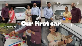 We bought Our First Car🚘🧿🤩|| NS11 #delhiist #tysm 