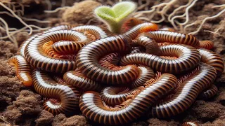 BERBURU !!! ulat kaki seribu millipedes banyak sekali..