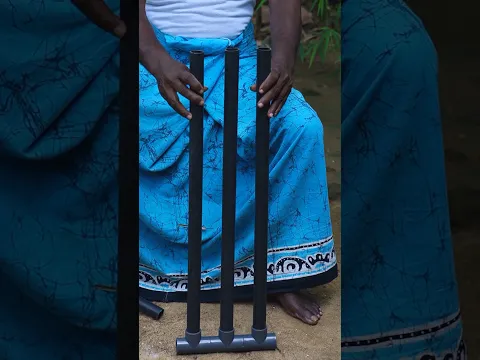 How to make cricket stump 👌👌 #cricket #how #shorts