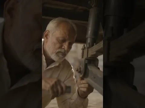 Old Man Make The YUTONG BUS Again ByWood#woodworking#automobile#shorts#viral