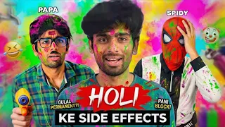 Holi Ke Side Effects 😂 | Spidey Ne Bhang Pi li 🥴💀￼