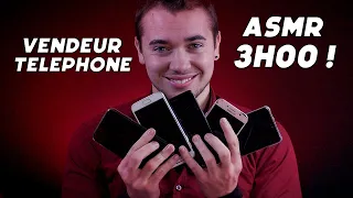 ASMR : POV LE MEILLEUR VENDEUR DE TELEPHONE T’ENDORS, 3h00 !