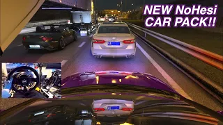Weaving Through No Hesi Server NEW Low HP Car PACK!! 280hp K20 Integra Type R!!